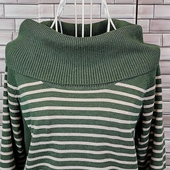 89th & Madison pullover cowel neck sweater Size M - Picture 2 of 10